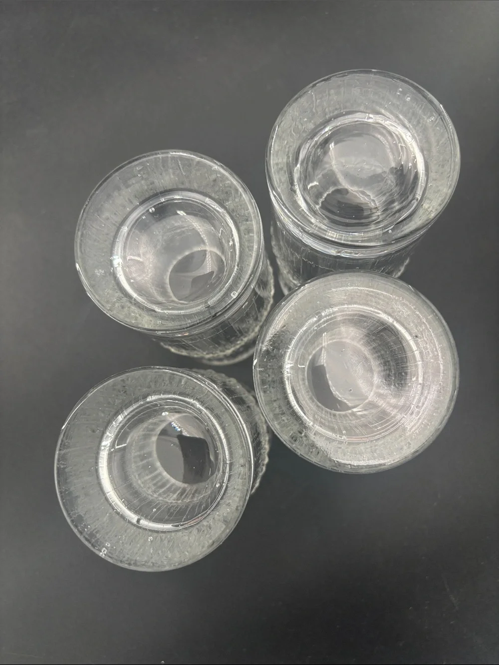 Vintage mid-century mod Tapio Wirkkala Iittala “Niva”highball glasses set of 4